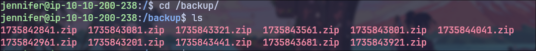 backups